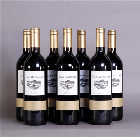 7x 0.75 liter vega de algars catalunya reserva 2003.