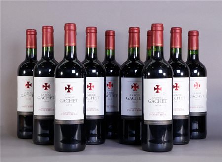 11x 0.75 liter Château La Rose Gachet Lalande de Pomerol 2011.