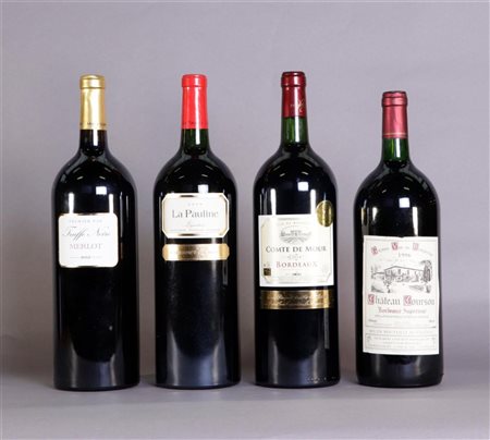 4x 1.5 liter Magnums including Bordeaux.