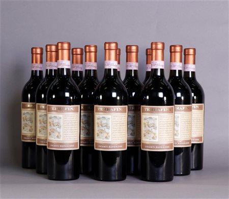 12x 0.75 liter Terrafina chianti superiore 2007.