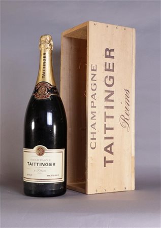 1x 3.0 Liter Jeroboam Champagne Taittinger Brut Reserve.