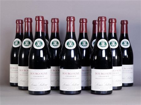 12x 0.75 liter Louis Latour Bourgogne Chameroy 2012.