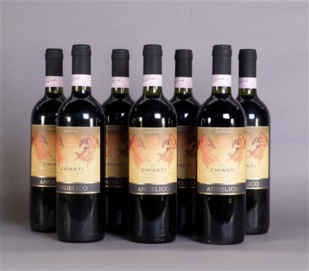 7x 0.75 liter Angelico Chianti 2005.