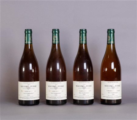 4x 0.75 liter Macon fuissé Domaine des Crais 2006.