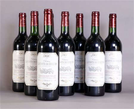 8x 0.75 liter 2006 Château Lacoste de Roques.