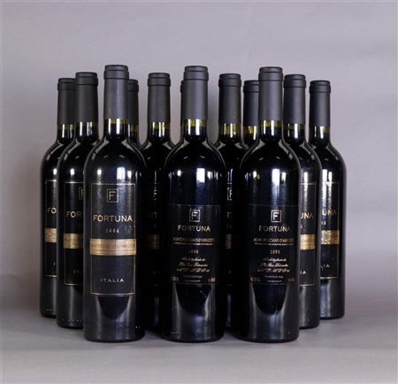 12x 0.75 liter Fortuna montepulciano 2006.