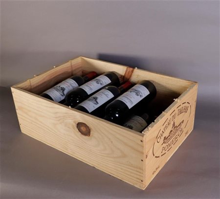 10x 0.75 liter Château du Tailhas Pomerol 2001. OWC.