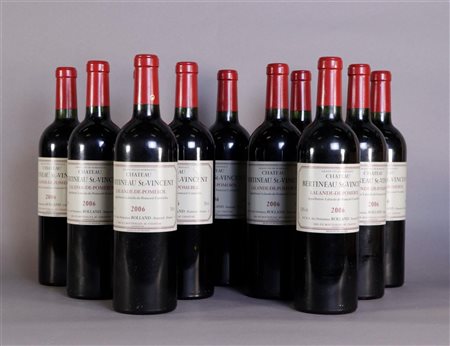 11x 0.75 Château Bertineau St.-Vincent Lalande de Pomerol 2006.