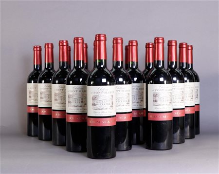 19x 0.75 liter Chateau Fontmarie Languedoc 2004.