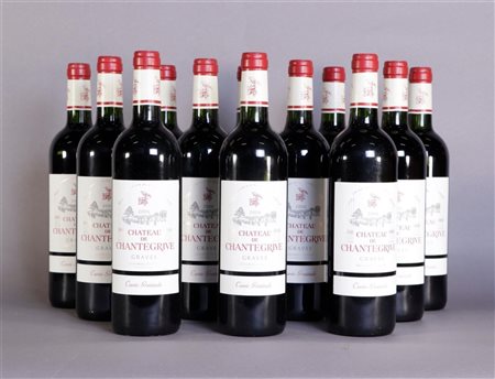 12x 0.75 Château de Chantegrive Graves 2006.