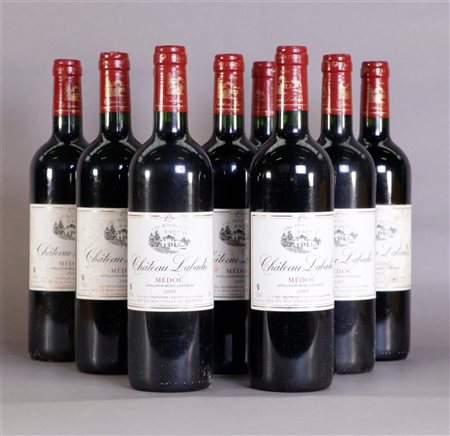 9x 0.75 liter Château Labadie Médoc 2005.