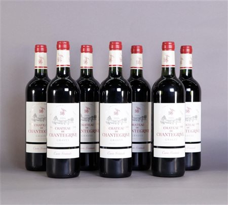 7x 0.75 liter Château de Chantegrive Graves 2006.