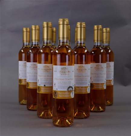 10x 0.5 liter Chateau Mauras Sauternes 2013.