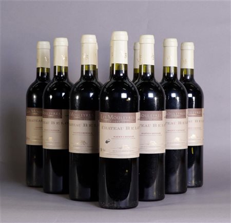 10x 0.75 liter Vignoble Belot Les Mouleyres Saint-Chinian 2006.