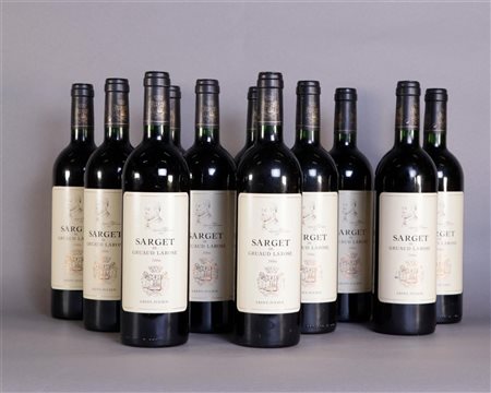 11x 0.75 liter Château Gruaud Larose Sarget de Gruaud Larose 2006.