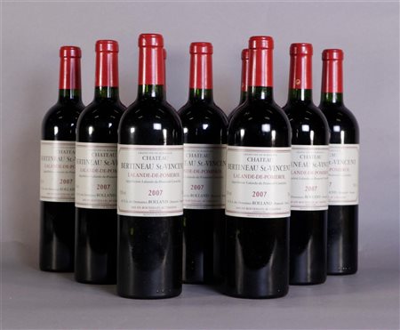 9x 0.75 Château Bertineau St.-Vincent Lalande de Pomerol 2006.