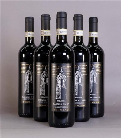 6x 0.75 liter Cusmano Primissa Barbera d'Asti 2014.