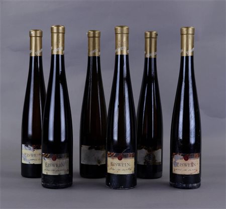 6x 0.5 liter Andreas Öster Weinkelleri Eiswein 2004.