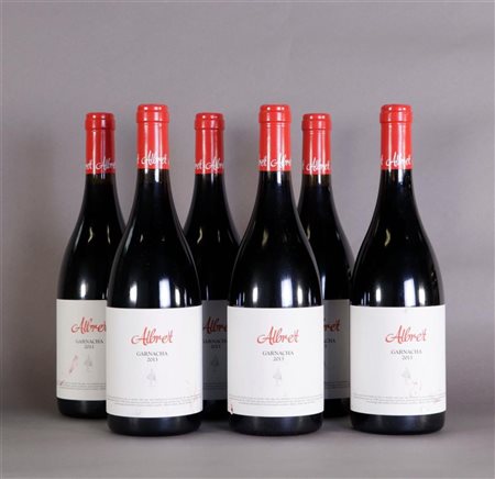 6x 0.75 liter Finca Albret Garnacha 2013.