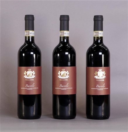 3x 0.75 liter Viglione Barolo DOCG 2011.