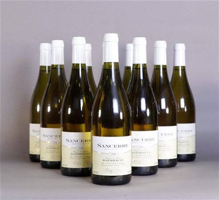 10x 0.75 liters Roger et Didier Raimbault Sancerre Blanc 2008.