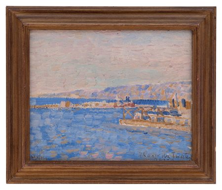 Anselmo Bucci - Il Porto Di Trieste