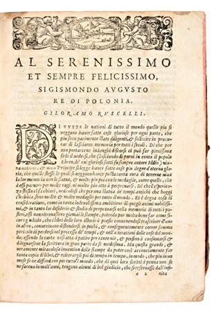 [Numismatica/Roma] Erizzo, Sebastiano : Discorso di M. Sebastiano Erizzo. Sopra le medaglie de gli antichi. Con la dichiaratione delle monete consulari, & delle medaglie de gli imperadori Romani. Venezia, Gio. Varisco & Paganino Paganini Quarta edizi