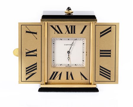 Cartier - Sveglia Pendulette Triptyque, Le Must de Cartier