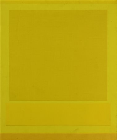 Lucio Battaglia (1929 - 2003) COMPOSIZIONE, 2000 olio su tela, cm 45x35 sul...