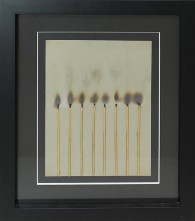 BERNARD AUBERTIN, "Dessin du feu", 1974