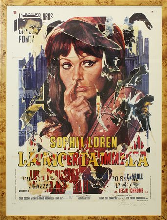 MIMMO ROTELLA, "Sophia Loren", anni 2000