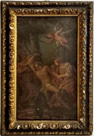  
Maestro della seconda metà del XVII secolo. Deposizione di San Sebastiano.  
 