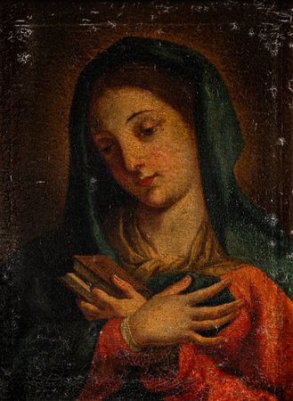 Scuola italiana del secolo XVIII - Madonna oranteOlio su tela37,5 x 30...