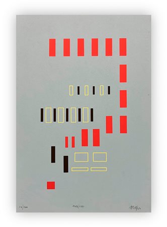 MARIO NIGRO (1917-1992) - Tavola N.4 - Composizione B, 1949-1983