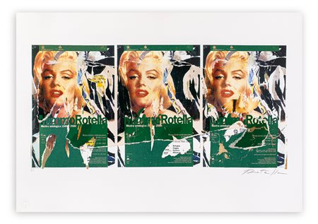 MIMMO ROTELLA (1918-2006) -Marilyn