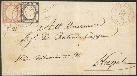 Antichi Stati Italiani - Napoli - Province Napoletane - Lettera (19 + 21d P.ti 9 cat.4850)