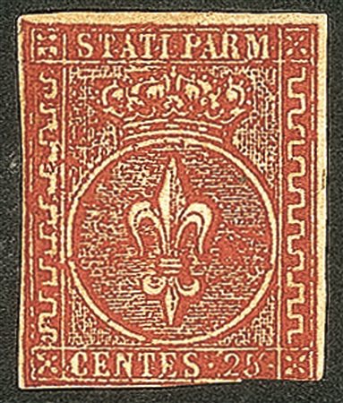 Antichi Stati Italiani - Parma - 1855 - 25 cent (8 cat.160000)