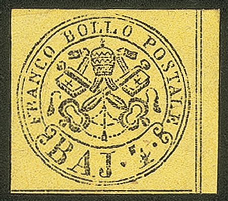 Antichi Stati Italiani - Stato pontificio - 1852 - 4 baj (5A)