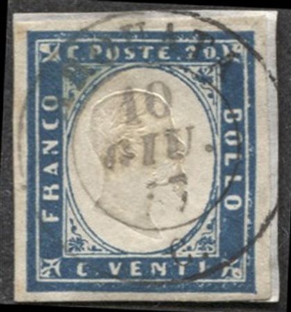 Antichi Stati Italiani - Sardegna - 20 cent (15e)