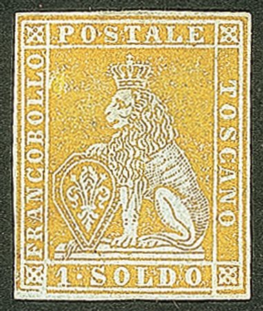 Antichi Stati Italiani - Toscana - 1851 - 1 soldo (2a cat.45000)