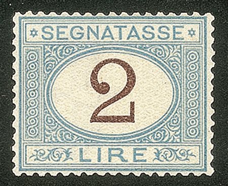 Regno - Segnatasse - 1870 - 2 lire segnatasse (12)