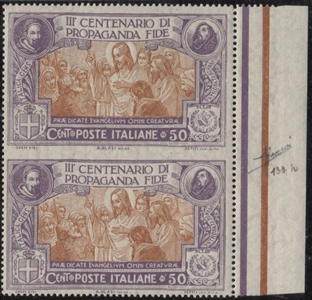 Italia - Regno - Propaganda Fide 50 cent (133f)