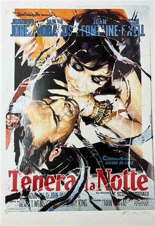 Mimmo Rotella “Tenera la notte”