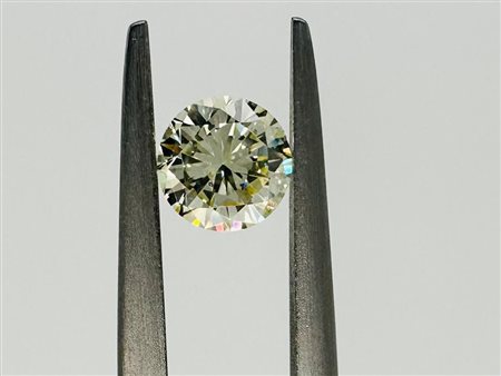 DIAMANTE 0,51 CT FANCY GIALLO CHIARO - SI1- C30403-4-LC