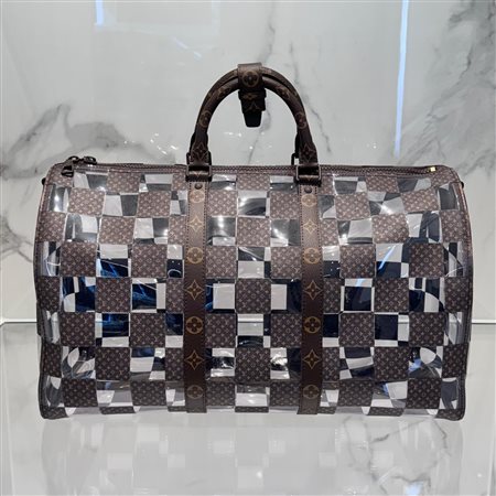 Louis Vuitton Keepall 50 chess