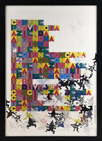 Alighiero Boetti (Torino 1940 - Roma 1994) Rassegna Internazionale Teatri...