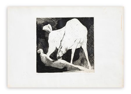 PIETRO DIANA (1931-2016) - Cavallo bianco, 1968