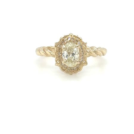 ANELLO IN ORO 2,68 GR CON DIAMANTI - - DH-R904