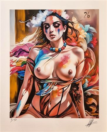 DE LEO RAFFAELE Taranto 1970 "Donna V6"