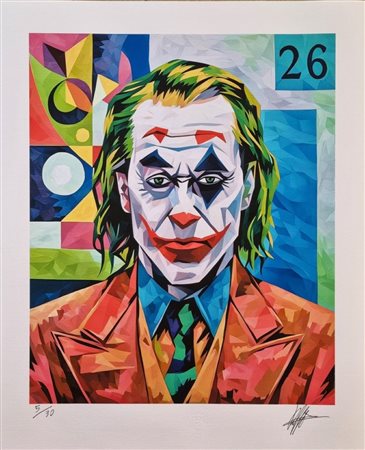 DE LEO RAFFAELE Taranto 1970 "Joker cubismo"